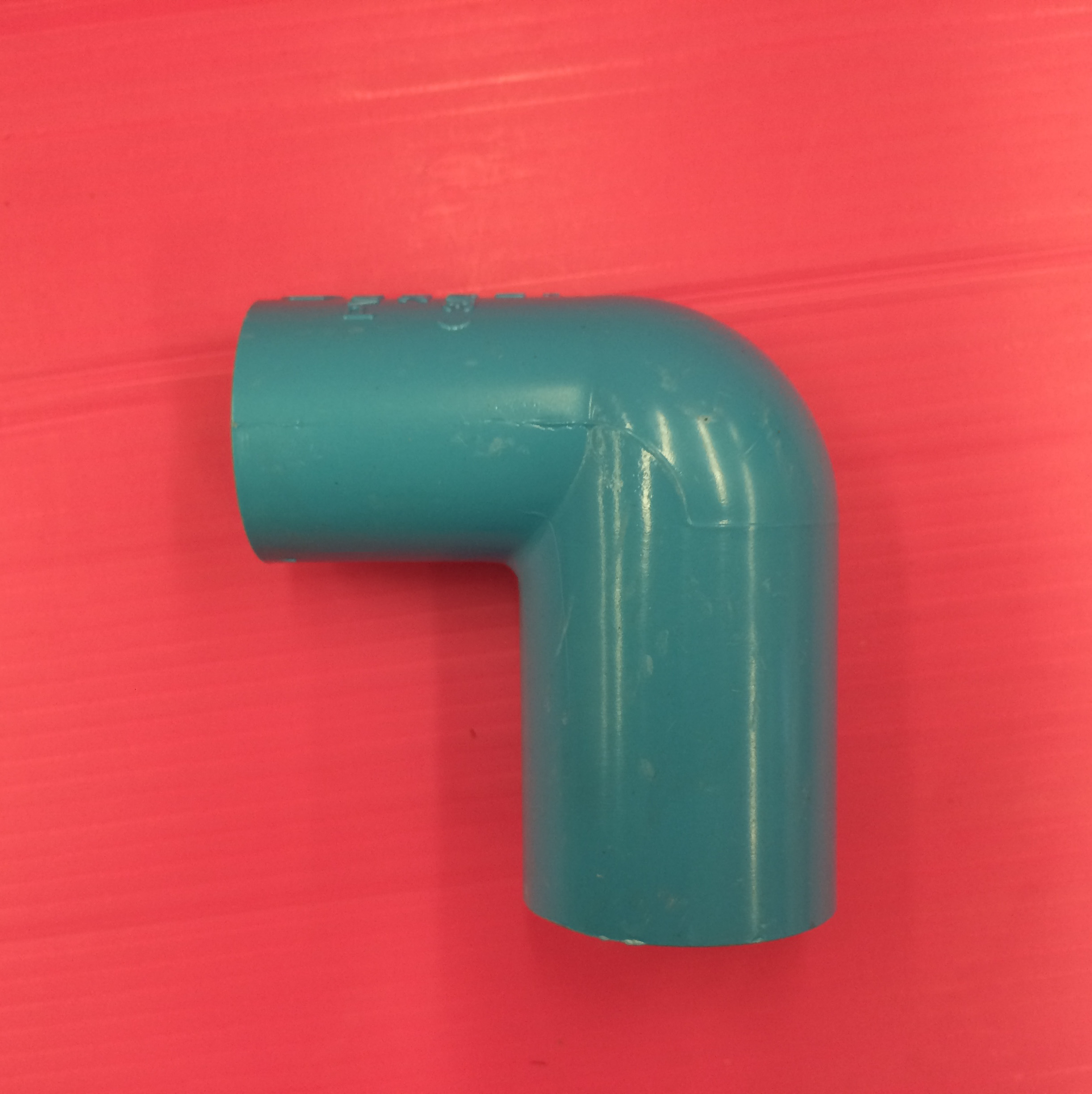 Blue PVC Reducing Elbow 90 deg. 20 x 18 (3/4"x 1/2")